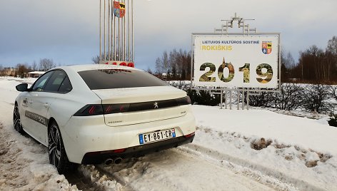 Lietuvos Metų automobilis 2019 „Peugeot 508“ lankėsi Rokiškyje