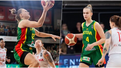 Laura Ju&scaron;kaitė ir Justė Jocytė