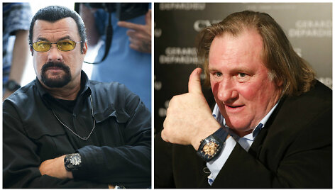Stevenas Seagalas ir Gerard'as Depardieu
