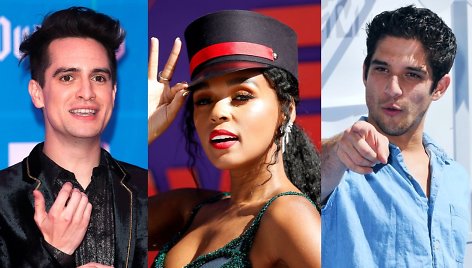 Brendanas Urie, Janelle Monae, Tyleris Posey