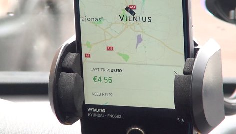 „Uber“ taksi