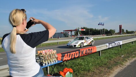 &bdquo;Aurum 1006 km lenktynių&ldquo; akimirka