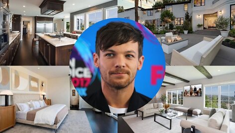 Louisas Tomlinsonas pardavė vilą Holivudo kalvose