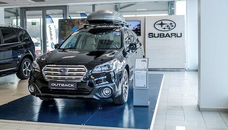Naujasis &bdquo;Subaru&ldquo; salonas Klaipėdoje