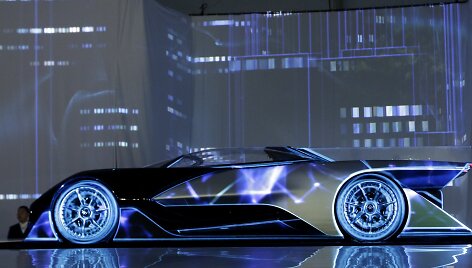 FFZero1 &ndash; elektromobilio koncepto pristatymas
