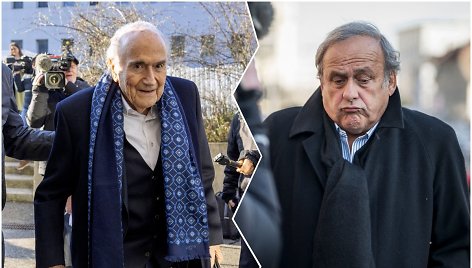 Seppas Blatteris ir Michelis Platini