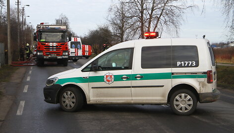 Gaisro vietoje