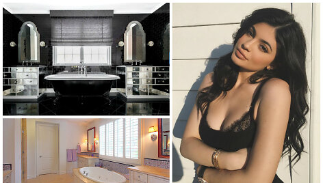 Kylie Jenner namai prie&scaron; ir po renovacijos