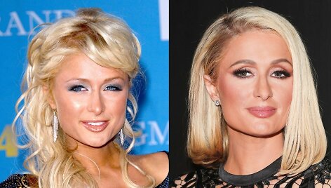 Paris Hilton 2004 m. ir 2021 m.