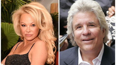 Pamela Anderson ir Jonas Petersas