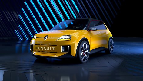 „Renault 5 Prototype“ papuoštas nauju logotipu