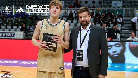 Kasparas Jakučionis – Eurolygos jaunimo atrankos turnyro Zadare MVP