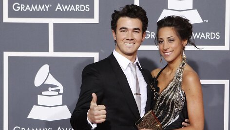 Kevinas Jonas su žmona Danielle
