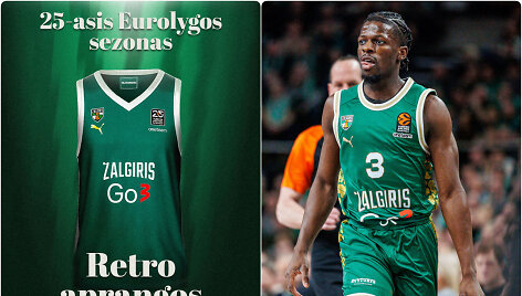 &bdquo;Žalgiris&ldquo; žais su retro aprangomis