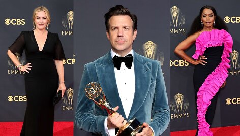 2021 m. &bdquo;Emmy&ldquo; apdovanojimų akimirkos
