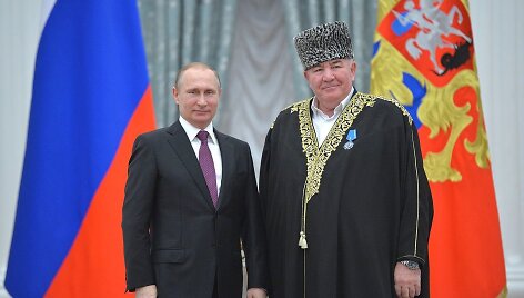 Vladimiras Putinas ir Ismailas Berdijevas