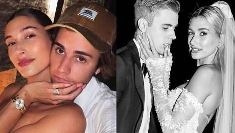 Hailey ir Justinas Bieberiai