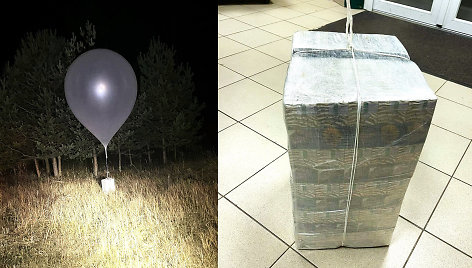 Meteorologinis balionas skraidino kontrabandą
