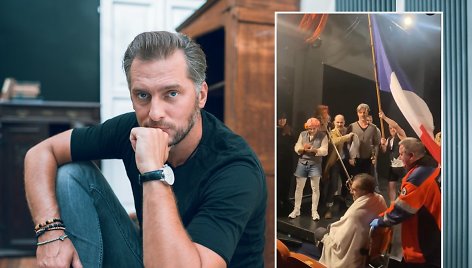  Mantas Vaitiekūnas iš teatro išgabentas į ligoninę