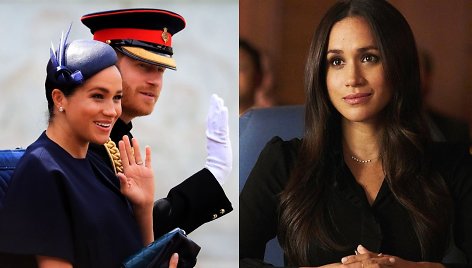 Sasekso hercogai, Meghan Markle seriale „Kostiumuotieji“