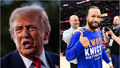 Donaldas Trumpas planuoja apsilankyti NBA finale