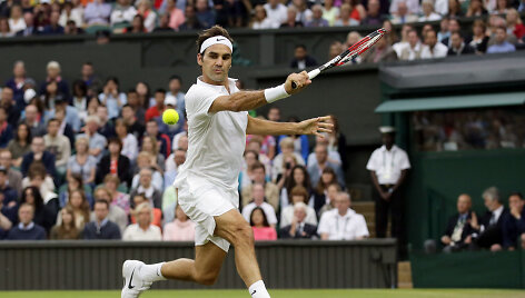 Marcuso Williso pasaka Vimbldone baigėsi kova su Rogeriu Federeriu