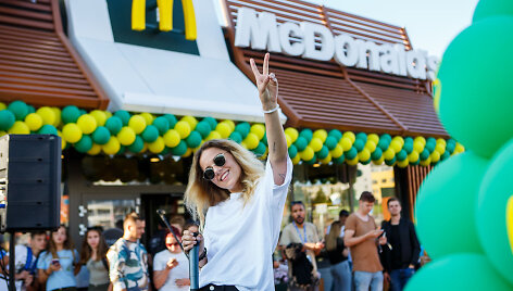 Vilniuje atsidarė nauja &bdquo;McDonald&lsquo;s&ldquo; užkandinė