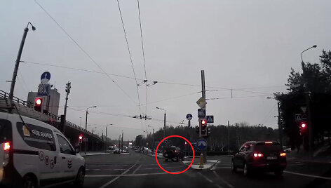 Užfiksuotas KET pažeidėjas