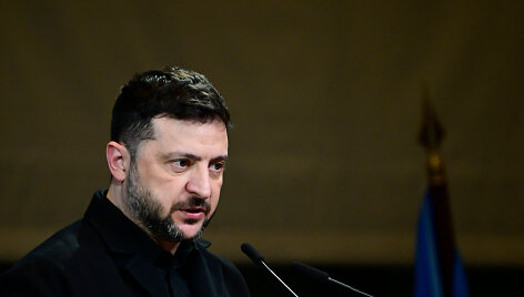 Volodymyras Zelenskis / TOBIAS SCHWARZ / AFP