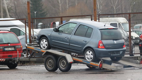 Panevėžio automobilių turguje