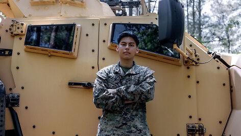 Amerikiečių jūrų pėstininkas