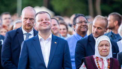 Džiaugsmo emocijos užplūdo visus pasibaigus &scaron;ventei