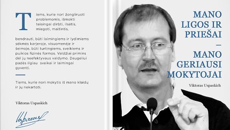 Viktoro Uspaskicho knygos vir&scaron;elis