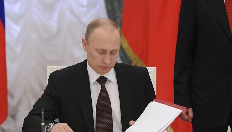 Rusijos prezidentas Vladimiras Putinas