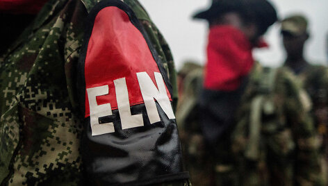 Kolumbijos ELN sukilėliai