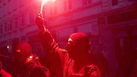 &bdquo;Juodojo bloko&ldquo; protestuotojas