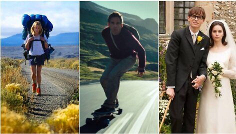 Kadrai i&scaron; filmų: &bdquo;Laukinė&ldquo;, &bdquo;Volterio Mičio slaptas gyvenimas&ldquo;, &bdquo;Visko teorija&ldquo;