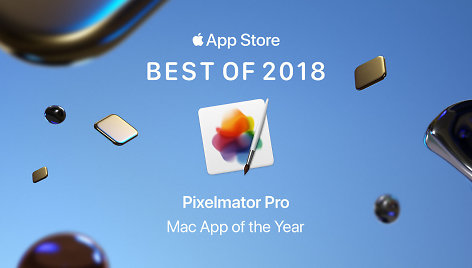 „Apple“ įvertino „Pixelmator Pro“ kaip geriausią metų programėlę