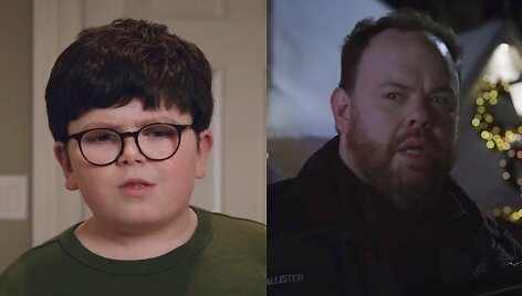 Archie Yatesas ir Devinas D.Ratray&rsquo;us filmo &bdquo;Home Sweet Home Alone&ldquo; anonse