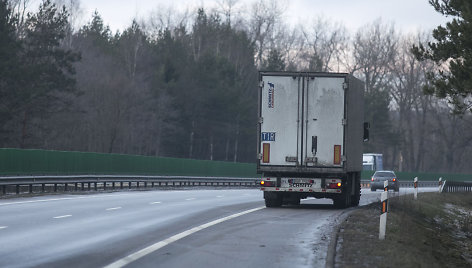 Vilkikas iš Lenkijos įvykio vietoje