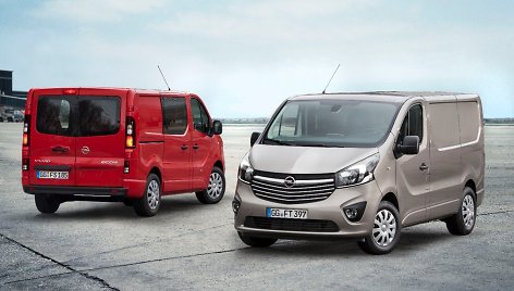 Naujasis „Opel Vivaro“