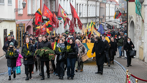 Tradicinė jaunimo eisena „Lietuvos valstybės keliu“