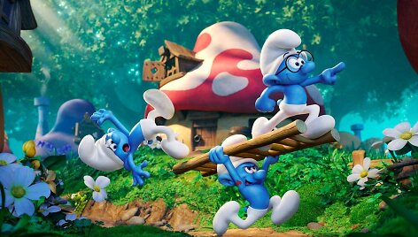 I&scaron;trauka i&scaron; filmo &bdquo;Smurfai: Pamir&scaron;tas kaimelis&ldquo;