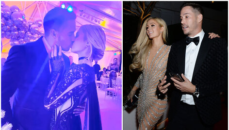 Paris Hilton ir Carteris Reumas