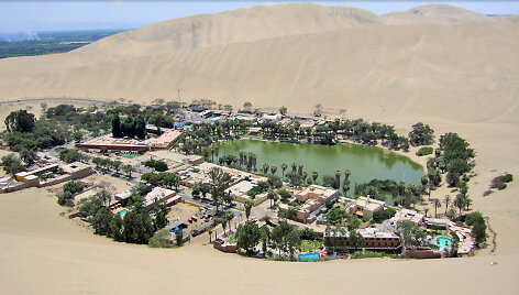 Huakačina oazė Peru