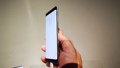 &bdquo;Sony Xperia XZ3&ldquo; i&scaron;manusis telefonas