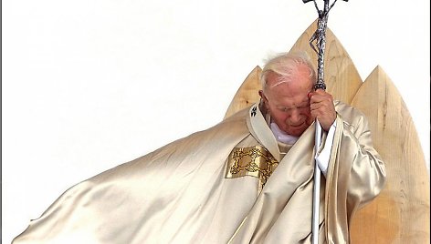 Popiežius Jonas Paulius II 1999-aisiais