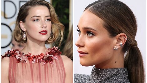 Amber Heard ir Hannah Davis