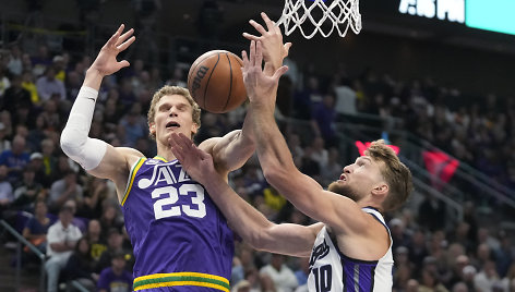 Lauri Markkanenas ir Domantas Sabonis