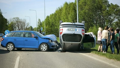 Avarija Klaipėdos rajone, ties Dituva